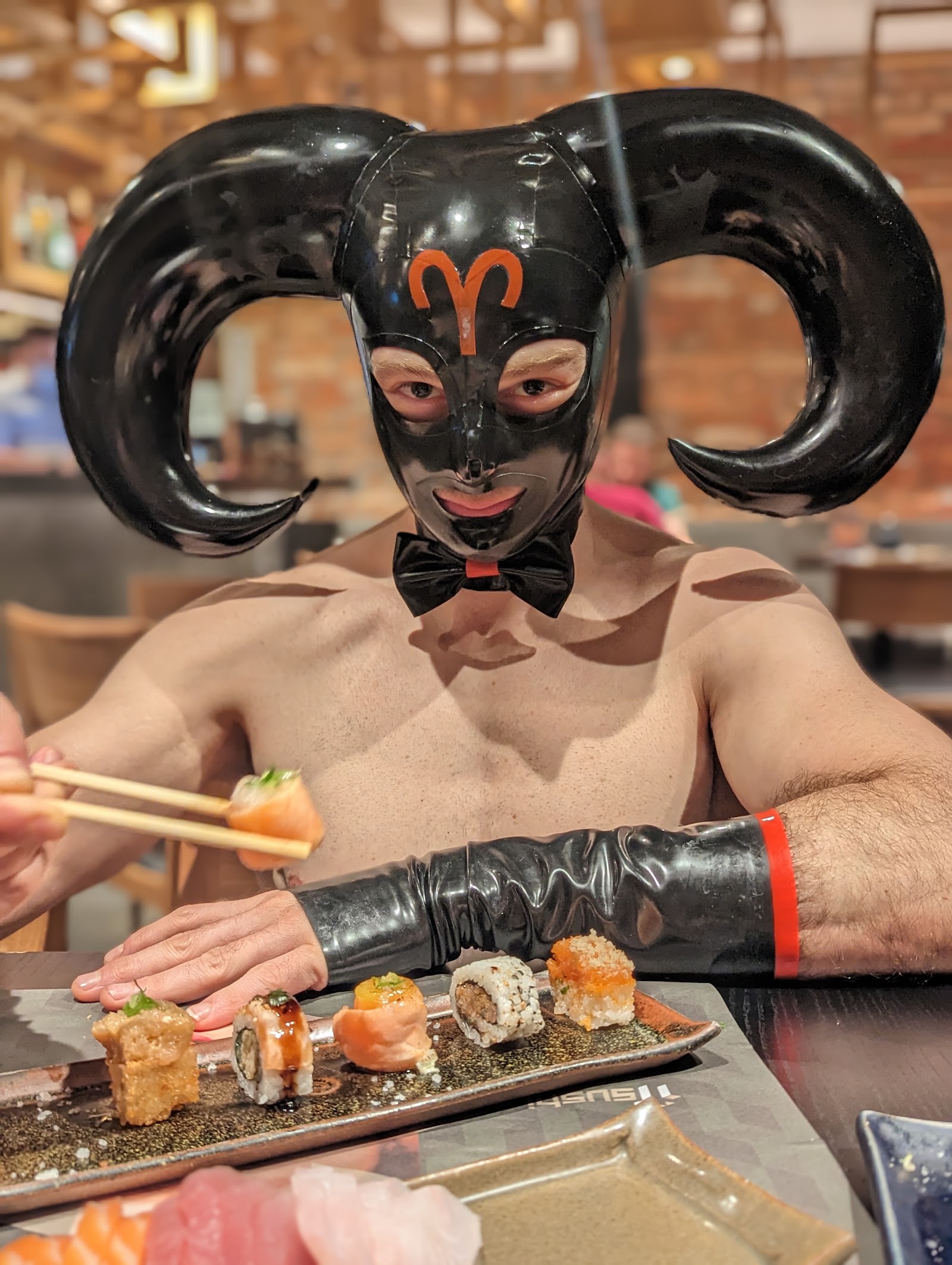 The Ram, at dinner